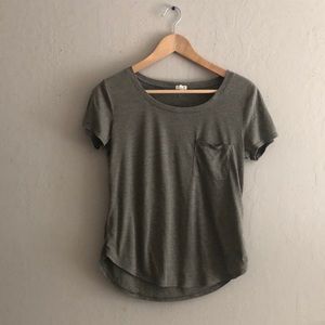 olive/grey soft t-shirt